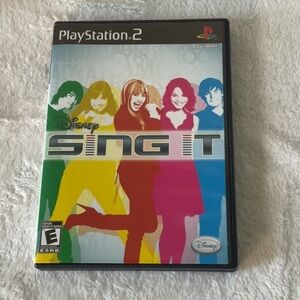 Disney Sing It for PlayStation 2 - Red, Yellow, Pink, Blue